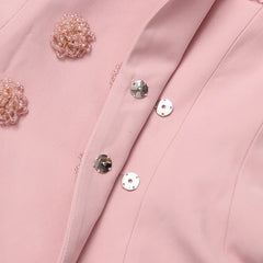 Luxury Ruffled Pleated Skirt Set