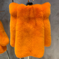 Women's Fox Fur Coat