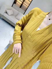 Tailored Fit Japanese Pleated Duster