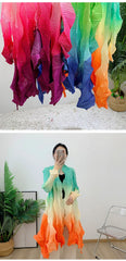 Luxury Geometric Pleated Cardigan