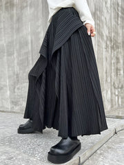 Luxury Pleated Wide Leg Trousers