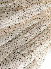 Formal Tulle Polka Dot Skirt
