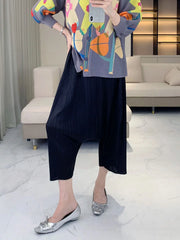 Plissé Japanese Harem Pants