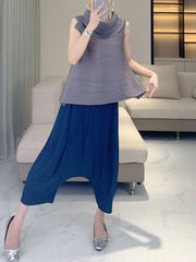 Plissé Japanese Harem Pants