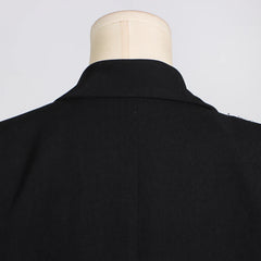 Couture Half-Tweed Half-Black Blazer