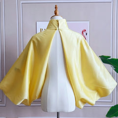 Luxury Voluminous-Sleeve Bolero