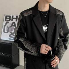 Men's Black Diamond Dinner Jacket