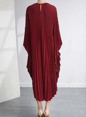 Luxury Pleated Kaftan Dress