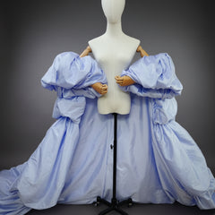 Couture Floor-Length Evening Cape