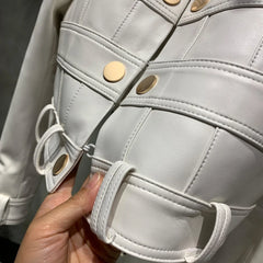 Couture Lambskin Leather Jacket
