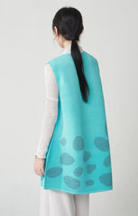 Luxe Day-to-Night Plissé Vest