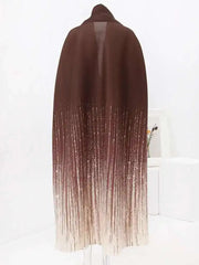 Luxury Pleated Travel Cardigan Coat