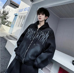 Luxury Men's Hooded Tracksuit Set