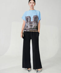 Luxe Japanese Plisse Trousers