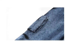 Men's Premium Denim Utility Jumpsuit