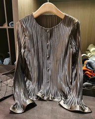 2-Piece Pleated Trouser Set
