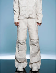 Men's Moto Vegan Leather Trousers