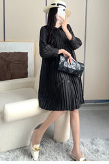 Luxury Truly Pleated Comfortable Coat