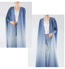 Women's Flowing Pleated Duster