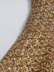 Luxury Tweed Peplum Jacket