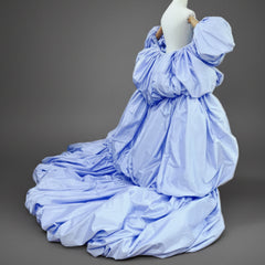 Couture Floor-Length Evening Cape