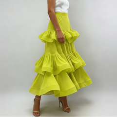 Luxury Tiered Ruffle Skirt
