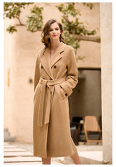 Luxury Cashmere Wool Long Coat