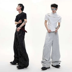 Men's Baggy Japanese Trousers