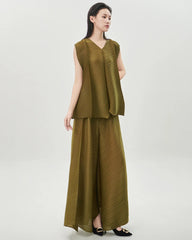 Luxury Modern Pleated Set