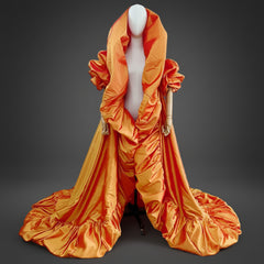 Couture Taffeta Evening Cape