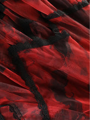 Couture Asymmetric Tulle Skirt