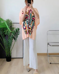 Luxury Pleated Tunic Top