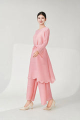 Luxury Pleated Trouser 2-Piece Set