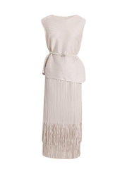 Truly Pleated Tank Top & Skirt