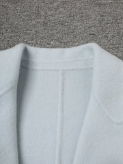 Luxury Wool-Blend Cozy Overcoat