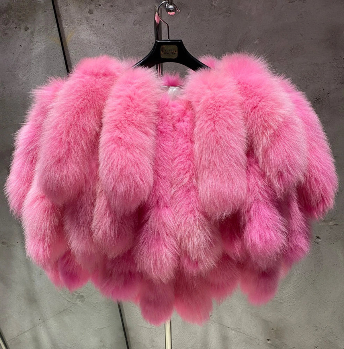 Genuine Fox Fur Tails Bolero