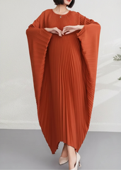 Luxury Pleated Kaftan Dress
