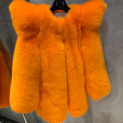 Women's Fox Fur Coat