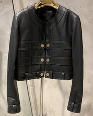 Couture Lambskin Leather Jacket