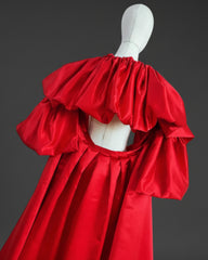 Luxury Taffeta Formal Coat