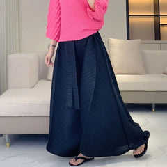Truly Pleated High-Waisted Pants