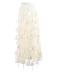 Couture 3D Applique Skirt