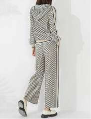 Luxury Pleated Hoodie Set