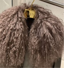 Couture Sheepskin & Fox Fur Jacket