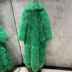Custom-Made Lamb Fur Coat