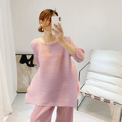 Elegant Truly Pleated Co-ord Set