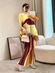 Truly Pleated Asymmetric 2-Piece