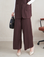 Luxury Cozy Pleated Pants