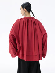 Luxury Oversized Draped Top
