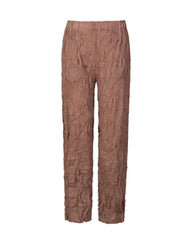 Luxury Pleated Crinkled Trousers
